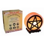 Himalayan Salt Lamp Pentagram Design 